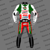 Johann Zarco 2025 Honda Castrol Motorbike Race Leather Suit Back